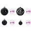 180cm H Lighted Artificial Christmas Tree