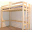 Esma European Single (90 x 200cm) High Sleeper Loft Bunk Bed