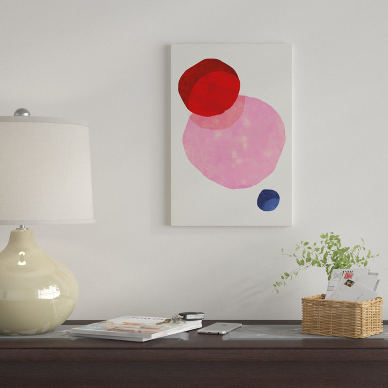«Eclipse» par Tracie Andrews - Estampe numérique sur toile tendue avec châssis, H 12 po x l 8 po x P 0,75 po, Toile tendue