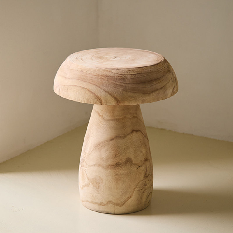 Modern Solid Wood End Table
