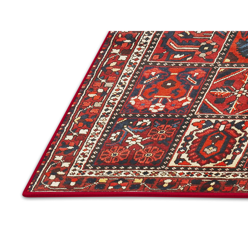 Tapis rouge à motif sud-ouest, Rectangle 7 pi x 10 pi