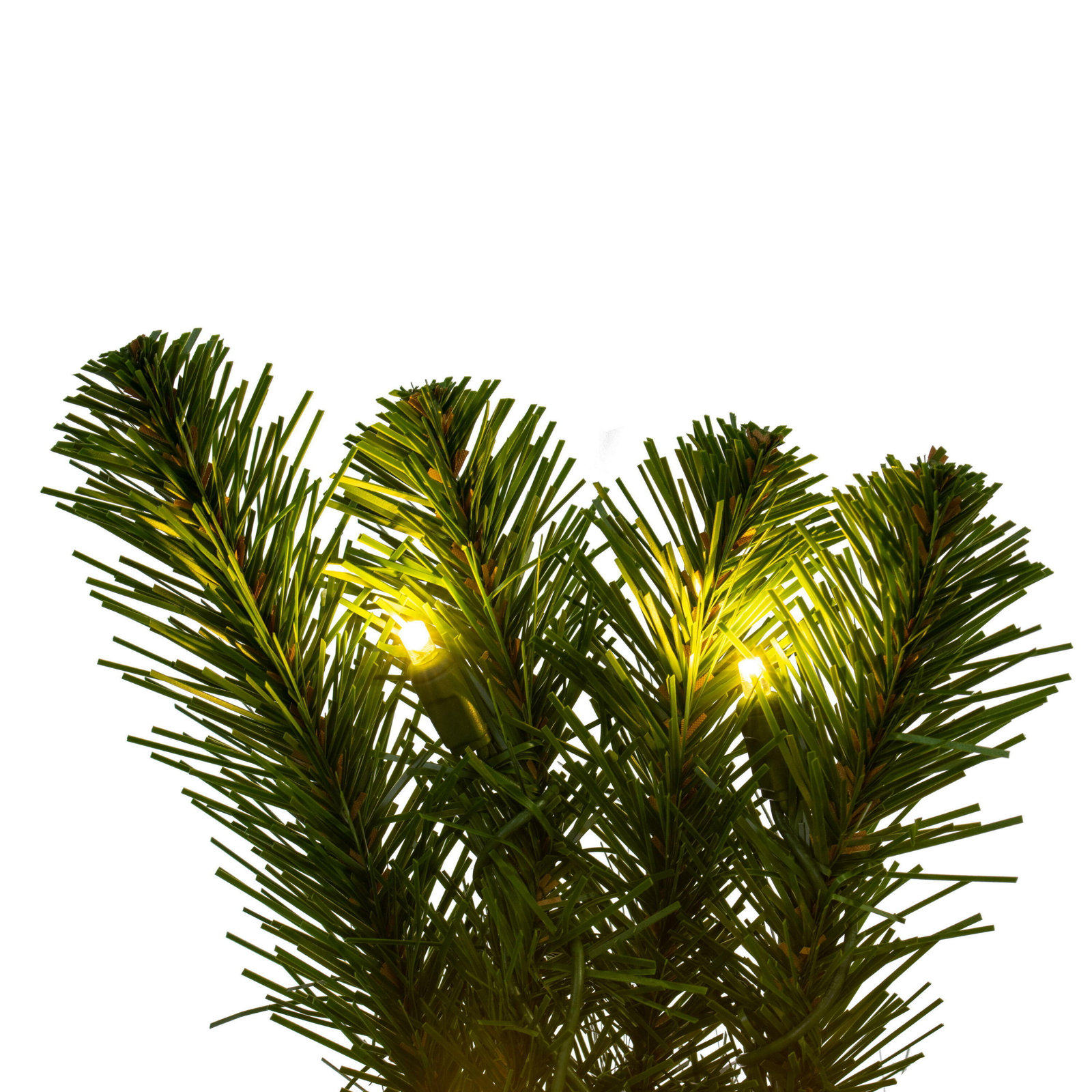 Deluxe 60" Pre-Lit Pine Christmas Wreath