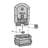 Portofino Handcrafted Outdoor Concrete / Cement Weather Resistant Wall Base Fountain-1694885336