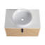 Meuble-lavabo de 30 po avec lavabo d'art en céramique et dalle de pierre artificielle, porte à fermeture en douceur, montage mural, contreplaqué (emballage KD)-1161972272