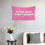 Étude Hard Party Party Harder Drapeaux drôles roses pour filles Cool Meme Girl Flags Banner 100D 3x5ft 90x150cm