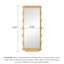 Miroir pleine grandeur de style médiéval-118735306-118735311