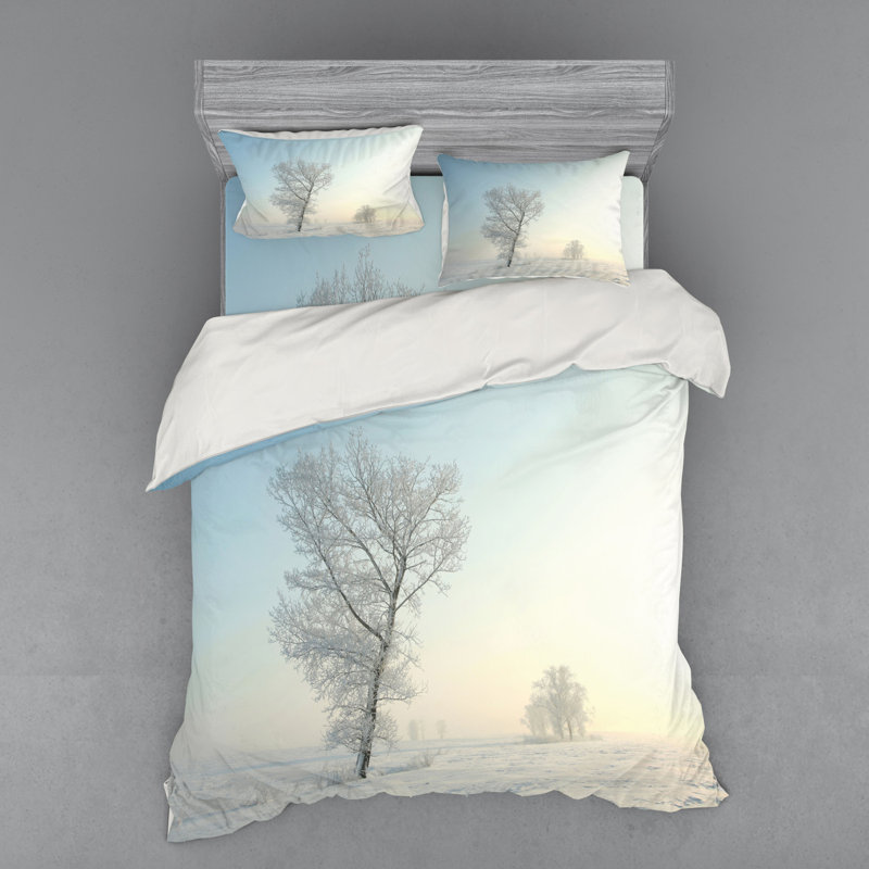 Ensemble de housse de couette winter, Housse de couette grand + 3 pièces supplémentair
