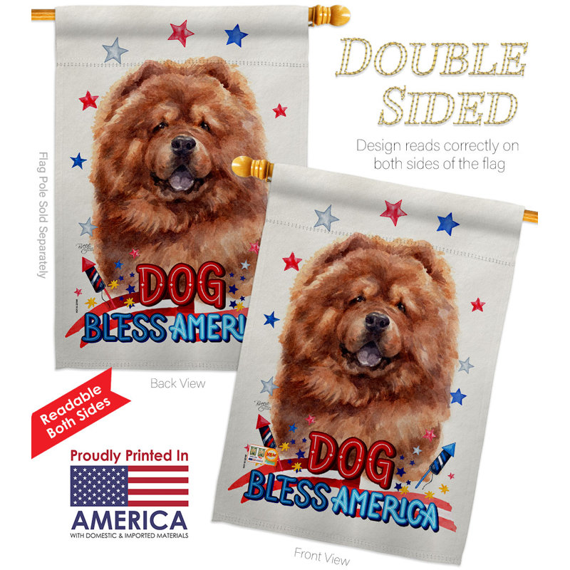 Double Sided Polyester Animal, 40" H x 28" W