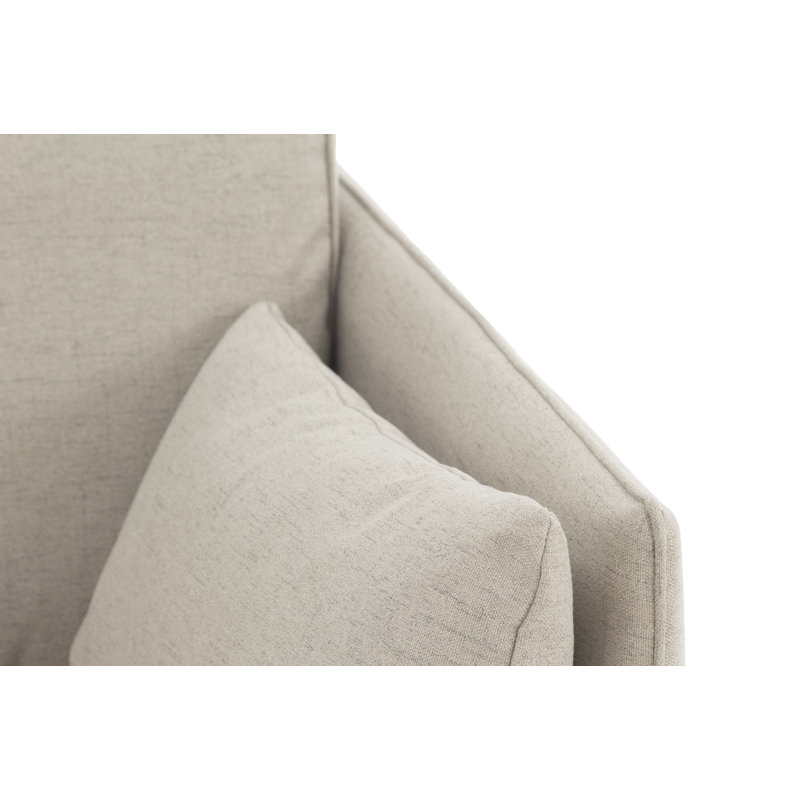 4 Seater Corner Sofa , White, Right