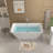 Harmony 59'' x 29.5'' Soaking Acrylic Bathtub