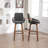 Benno 3-Piece Swivel Upholstered Counter Stool Set-2132190335-2132190331