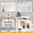 Nanuet 6 - Light Dimmable Vanity Light