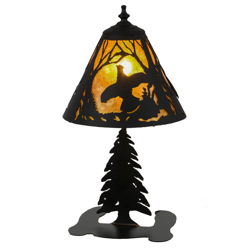 Rustic Lodge Table Lamp
