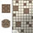 Crown 2'' x 2'' Hand Painted Resin Decorative Accent Tile-83456490