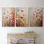 Floral Study Series C -Set Of 3 Gallery Wrapped Canvas -Ready to Hang-107311365