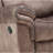Zubaida Two Tone Velvet Glider Recliner-1321104356