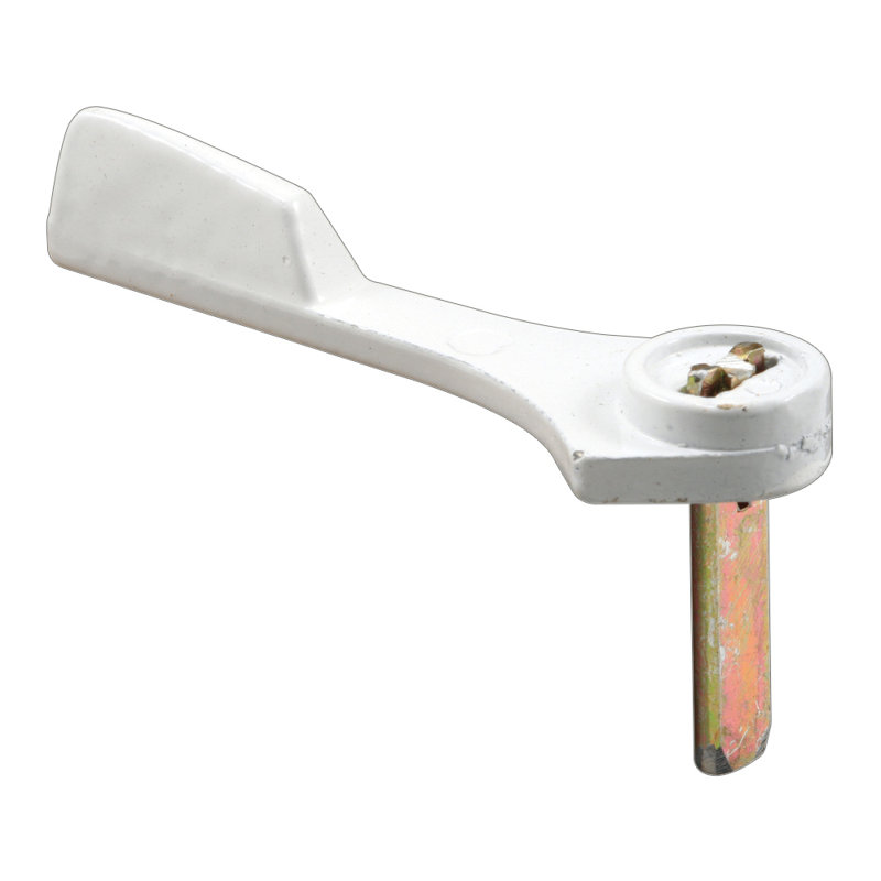 3/4 in. Steel Zinc-Plated Tailpiece with White-Painted Diecast Latch (Single Pack)
