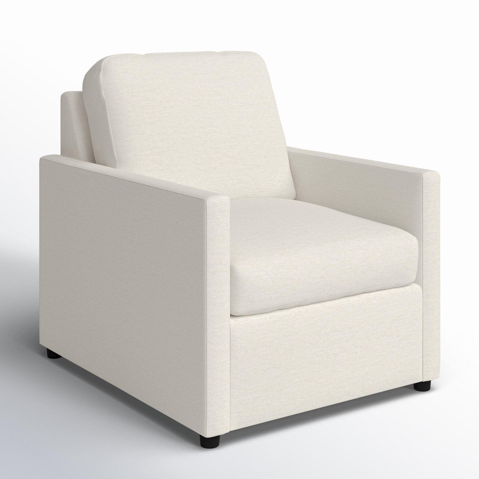 Damari Upholstered Armchair, Nomad Snow Crypton® Chenille