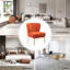 Leona Velvet Accent Chair with Metal Legs-888444444