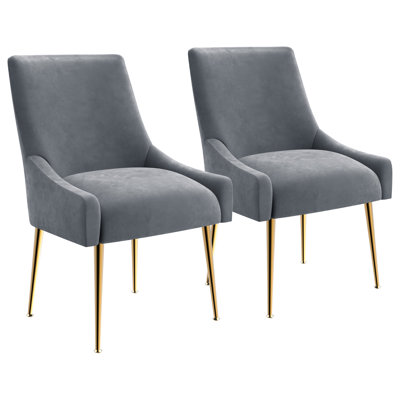 Lashana Velvet Upholstered Side Chair