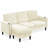 Modern Design Chenille 3 Seat L-Shape Sectional Sofa With Storage Chaise For Apartment, Studio, Office,Living Room,L Shape-1920224194