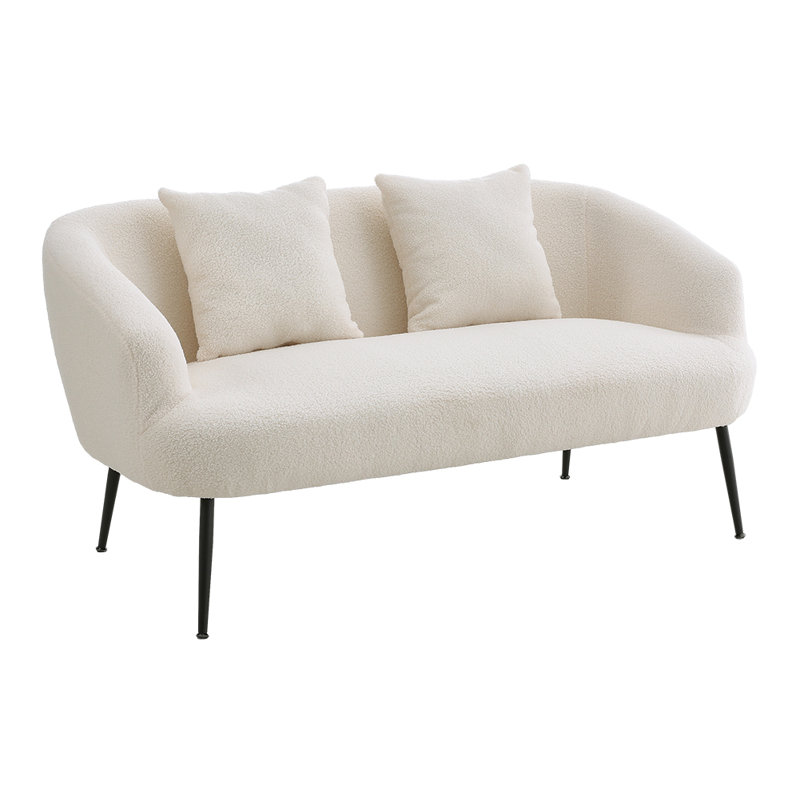 Kayce Fabric 146cm Reception Loveseat