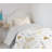 Ambesonne Indie Bedspread Set Memphis Geometric Ginger Black White