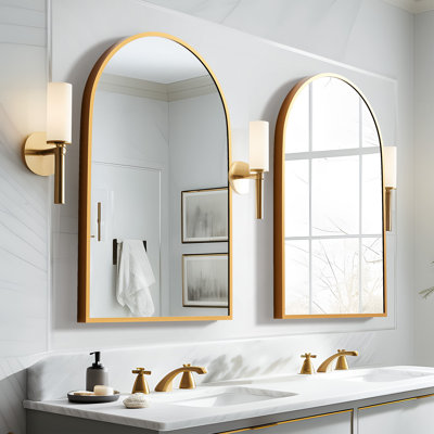 Margulies Arch Wall and Leaning Mirror