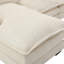 Grand canapé modulaire en U en tissu de chenille uni UNI-2015890704