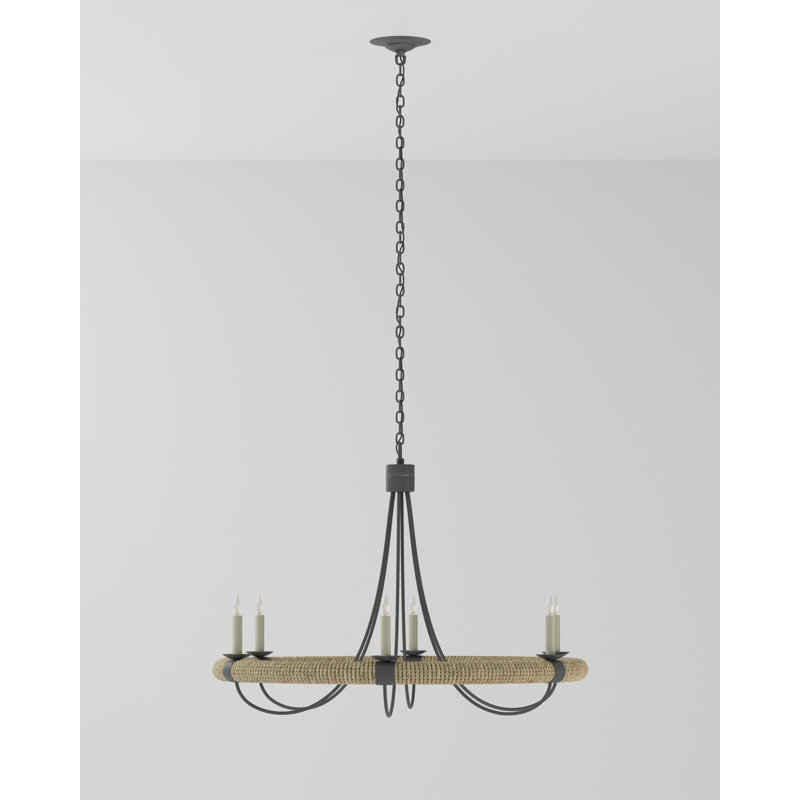 Shipwright 6 - Light LED Chandelier