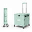 Chariot à roulettes pliable Viviendo 65L, blanc-130033655