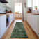 Tapis Cerrito AMF559 Emerald lavable en machine de qualité supérieure