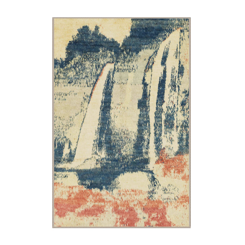 Tapis abstrait moderne 2549, Rectangle 7 pi x 9 pi