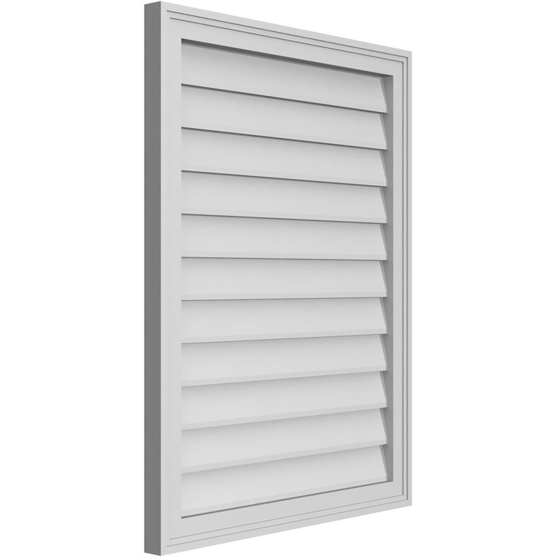 Cadre en brique, brun clair apprêté, H 34 po x l 26 po x P 1,5 po