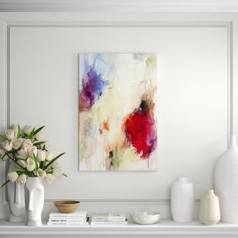 Daydreaming II Print by Guseul Park, Glass Coat, 60" H x 40" W x 1.5" D