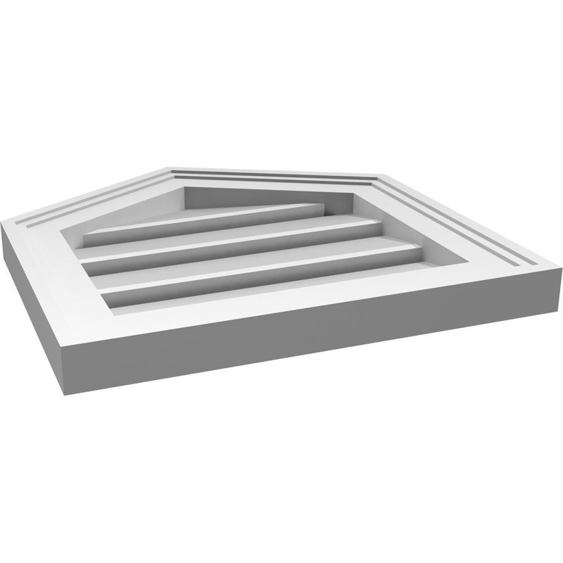 Ventilé à pignon fonctionnel en uréthane Signature, H 16 po x l 16 po x P 1,5 po