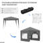 Rolanda 7.5m x 7.5m Steel Party Tent