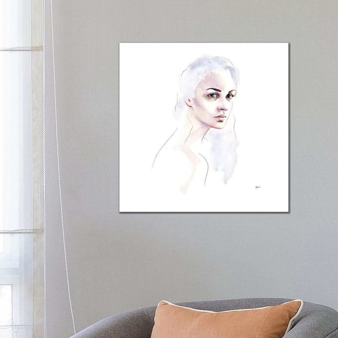 Cloud Hair von Heart Of Lily - Galerie-verpackte Leinwand Giclée auf Leinwand