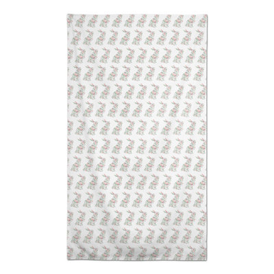 Floral Rabbit Tablecloth