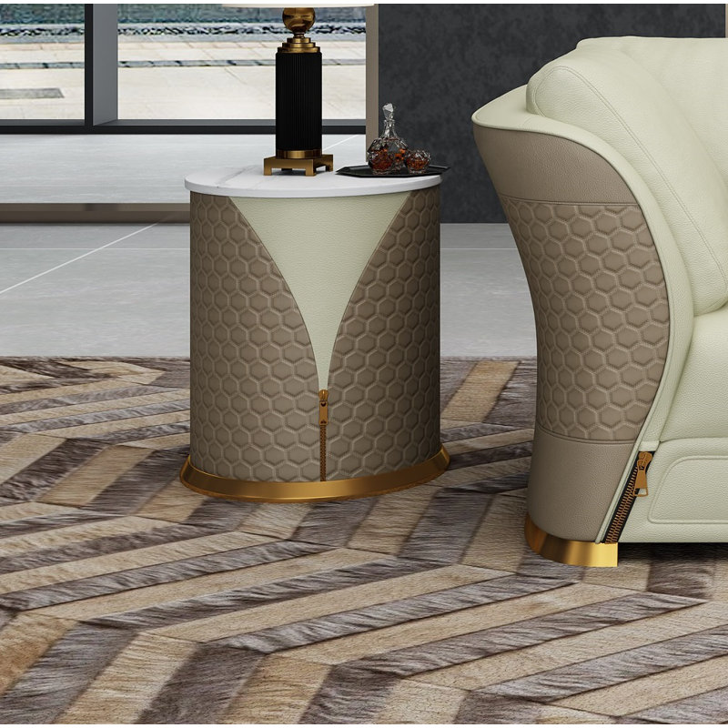 Marble End Table