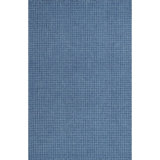 Bryn Hand Tufted Wool Abstract/Houndstooth Area Rug in Indigo/White