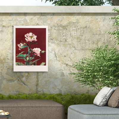 «Bolony pictufy habrdaceous pivoine no2» sur toile