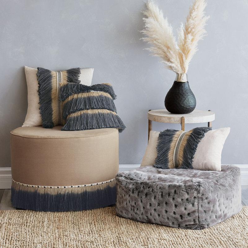 Housse et insert de coussin décoratif Midori Boho