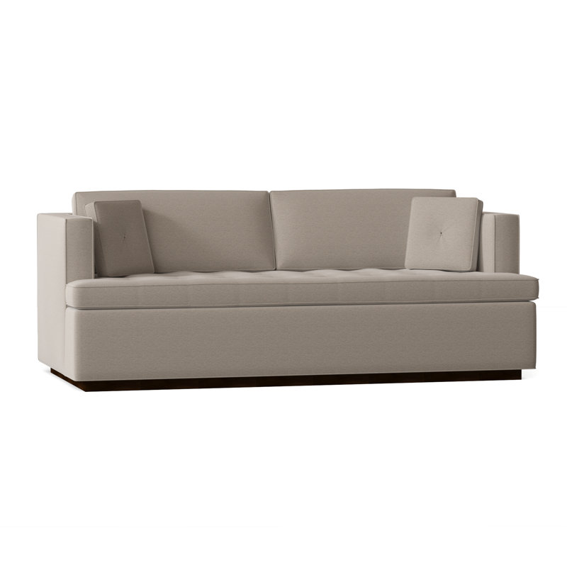 Maxwell Upholstered Sleeper Sofa, 75" W, Peyton Dove