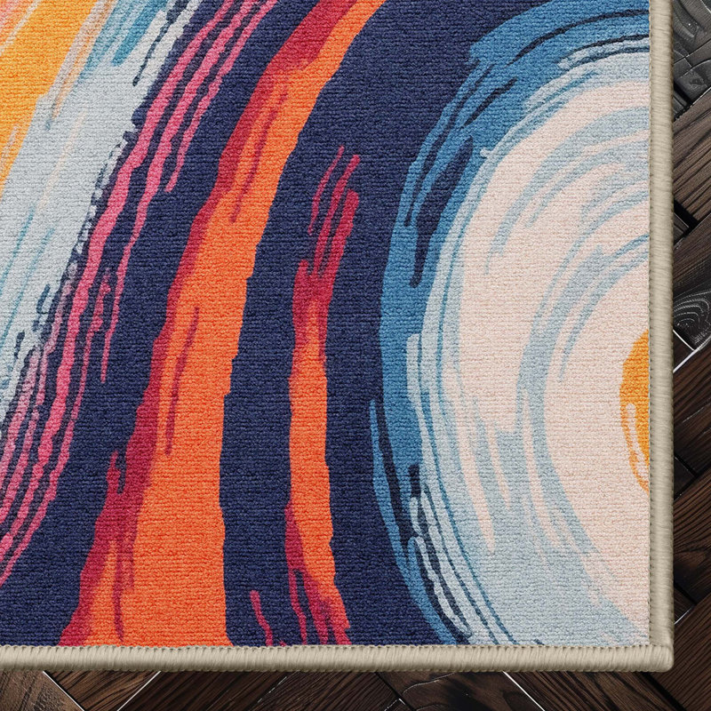 Kehr Echoes Modern Abstract Area Rug, Rectangle 9'10" x 13'