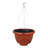 The Weekender 16” Plastic Self Watering Hanging Planter 3 Pack