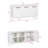 Baroda 59'' Wide 6 - Shelf Storage Cabinet-410042365