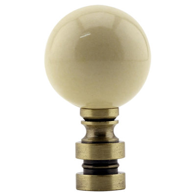Ceramic Ball Base Lamp Finial