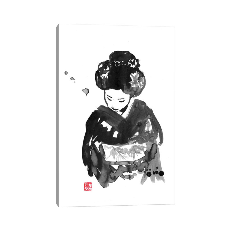 Take A Bow by Péchane - Print on Canvas, Wrapped Canvas, 66.04 cm H x 45.72 cm W x 3.175 cm D