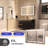 bathroom led mirror is multi-functional and each function is controlled by a smart touch button.-1436742840